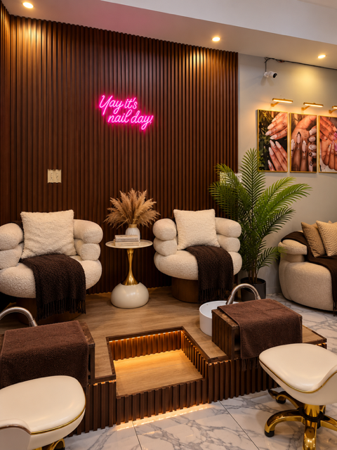 Atavia Nails studio interior, view 3